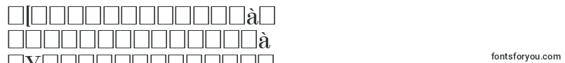Шрифт ValenciaMedium – бенгальские шрифты